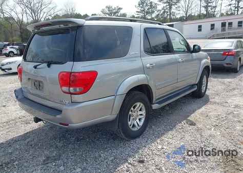2005 Toyota Sequoia Limited V8 from USA, damaged, VIN 5TDZT38A35S260829